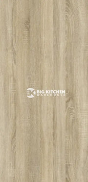 Senses Laminate Kitchen Worktops Delamere Light Oak Square Edge Natural Matt Finish 3mtr Worktop - 3000mmx600mmx38mm