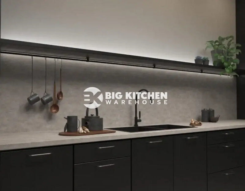 Senses Laminate Kitchen Worktops District Stone Round (Postformed) Edge Urban Matt Finish