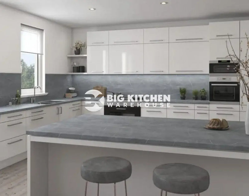 Senses Laminate Kitchen Worktops Gransasso Round (Postformed) Edge Matte Finish