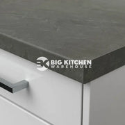 Senses Laminate Kitchen Worktops Grey Lunar Slate Round (Postformed) Edge Italian Stone Matt Finish