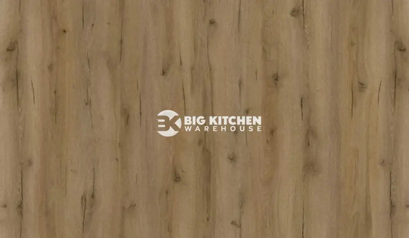 Senses Laminate Kitchen Worktops Pembrey Oak Round (Postformed) Edge Kavir Matt Finish 3mtr Worktop - 3050mmx600mmx38mm