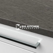 Senses Laminate Kitchen Worktops Pietra Grey Marble Round (Postformed) Edge Matte Finish