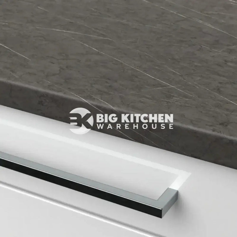 Senses Laminate Kitchen Worktops Pietra Grey Marble Round (Postformed) Edge Matte Finish