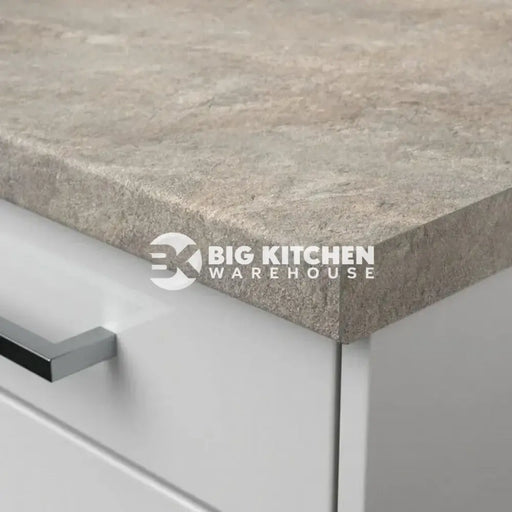 Senses Laminate Kitchen Worktops Salto Rock Round (Postformed) Edge Italian Stone Matt Finish