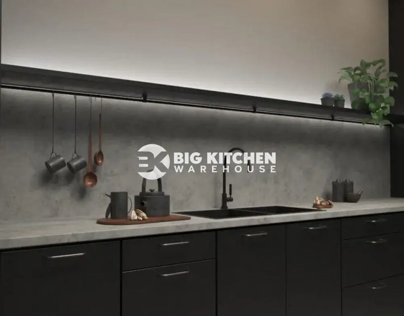 Senses Laminate Kitchen Worktops Stormy Sky Round (Postformed) Edge Matte Finish