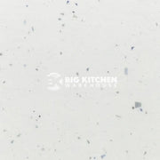 Senses Laminate Kitchen Worktops White Fleck Round (Postformed) Edge Matte Finish 3mtr Worktop - 3050mmx600mmx38mm