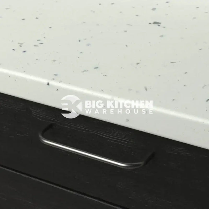 Senses Laminate Kitchen Worktops White Fleck Round (Postformed) Edge Matte Finish