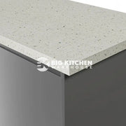 Spectra White Terrazzo - Quartz Finish Square Edge