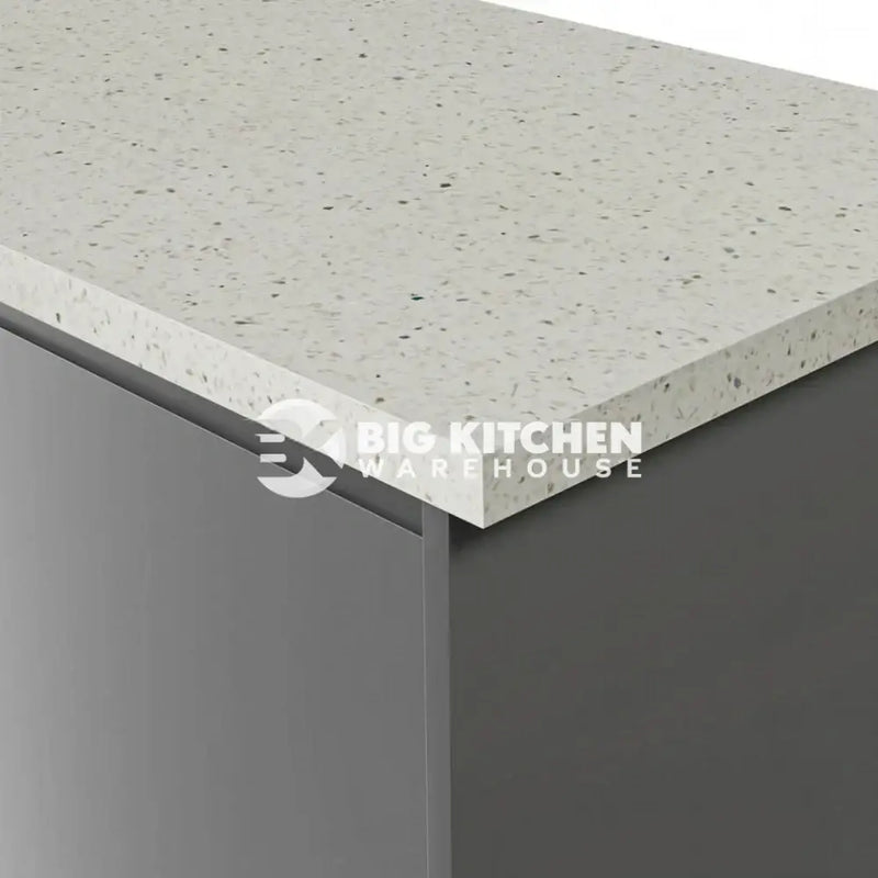 Spectra White Terrazzo - Quartz Finish Square Edge