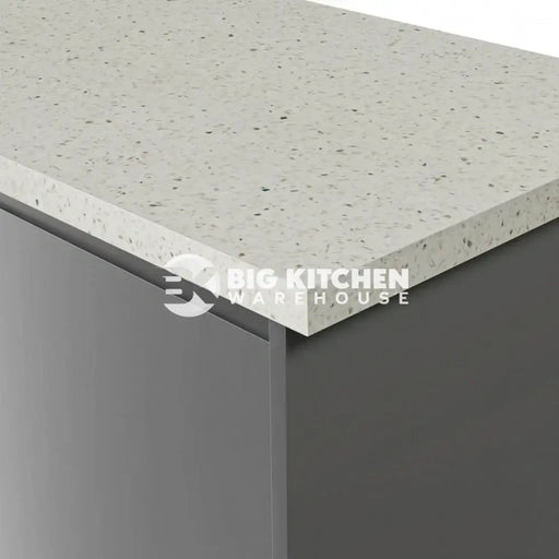 Spectra White Terrazzo - Quartz Finish Square Edge