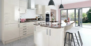 Vogue Slab Cashmere Gloss- Replacement Kitchen Doors SAMPLE PRODUCTS