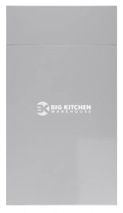 Vogue Slab Dove Grey Gloss- Replacement Kitchen Doors (1245mm High)
