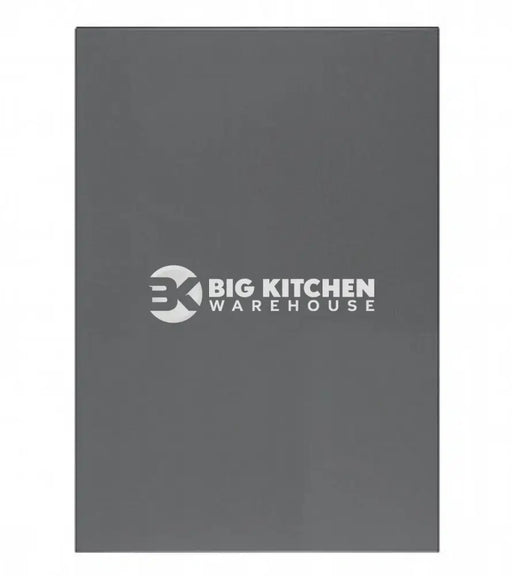 Vogue Slab Dust Grey Gloss- Replacement Kitchen Doors (End Panels) - 784mm x 355mm Wall End Panel Plain