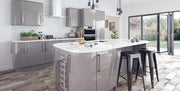 Vogue Slab Dust Grey Gloss- Replacement Kitchen Doors (Trims & Accessories)