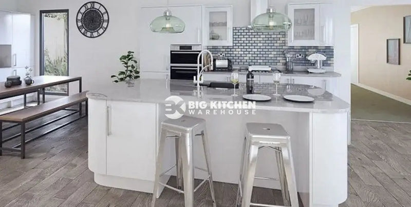 Vogue White Gloss 18mm Italian Lacquered Replacement Kitchen Doors