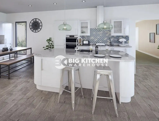 Vogue Slab White Gloss- Replacement Kitchen Doors SAMPLE PRODUCTS