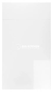 Vogue Slab White Gloss- Replacement Kitchen Drawer Front (140mm High)