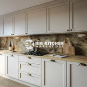 Wilsonart Alloy Aurora Gold Aluminium Feature Kitchen Splashback
