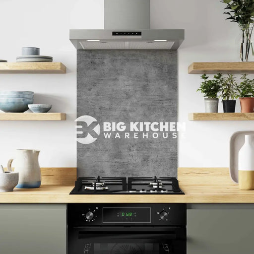 Wilsonart Alloy Brooklyn Concrete Aluminium Feature Kitchen Splashback