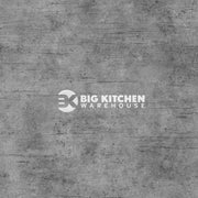 Wilsonart Alloy Brooklyn Concrete Aluminium Feature Kitchen Splashback - Standard Hob Panel - 600mm x 800mm x 4mm