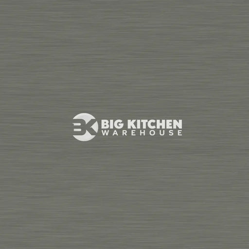 Wilsonart Alloy Brushed Steel/ Brushed Titanium (Double Sided) Aluminium Feature Kitchen Splashback - Standard Hob