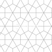 Wilsonart Alloy Geometry Aluminium Feature Kitchen Splashback - Standard Hob Panel - 600mm x 800mm x 4mm