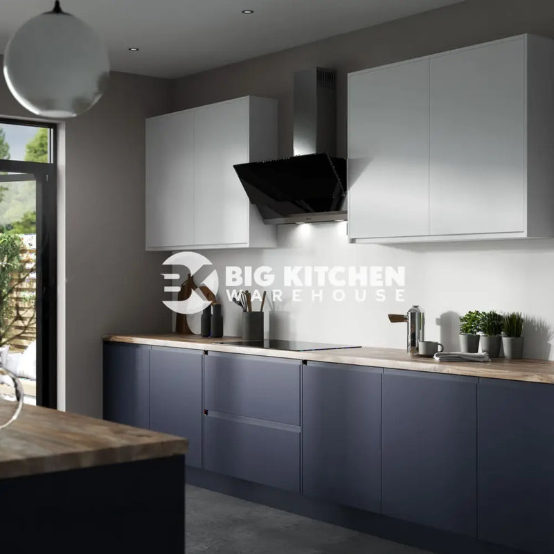Wilsonart Alloy Glacier White/ Neptune Blue (Double Sided) Aluminium Feature Kitchen Splashback