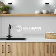 Wilsonart Alloy Glacier White/ Neptune Blue (Double Sided) Aluminium Feature Kitchen Splashback