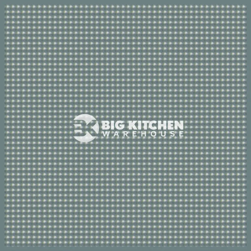 Wilsonart Alloy Glacier White/ Neptune Blue (Double Sided) Aluminium Feature Kitchen Splashback - Standard Hob Panel