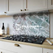 Wilsonart Alloy Rainforest Marble Aluminium Feature Kitchen Splashback