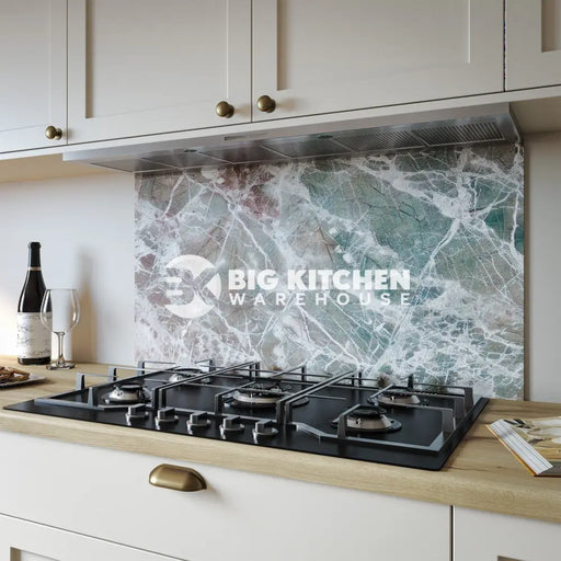 Wilsonart Alloy Rainforest Marble Aluminium Feature Kitchen Splashback