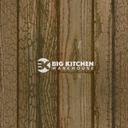 Wilsonart Alloy Rustic Ember Aluminium Feature Kitchen Splashback - Standard Hob Panel - 600mm x 800mm x 4mm