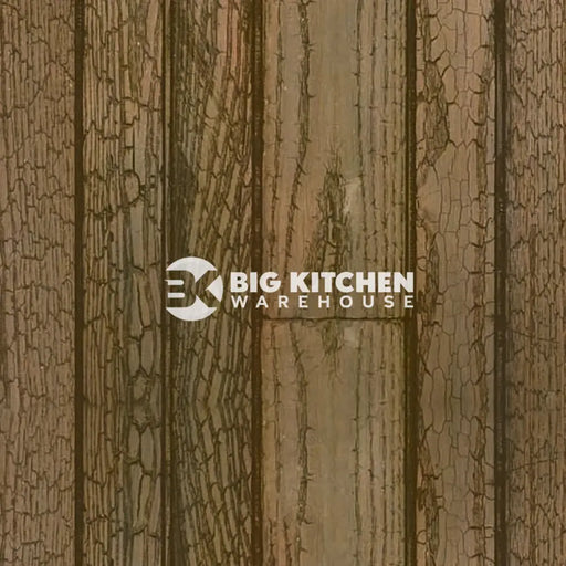 Wilsonart Alloy Rustic Ember Aluminium Feature Kitchen Splashback - Standard Hob Panel - 600mm x 800mm x 4mm