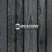 Wilsonart Alloy Shou Sugi Ban Aluminium Feature Kitchen Splashback - Standard Hob Panel - 600mm x 800mm x 4mm