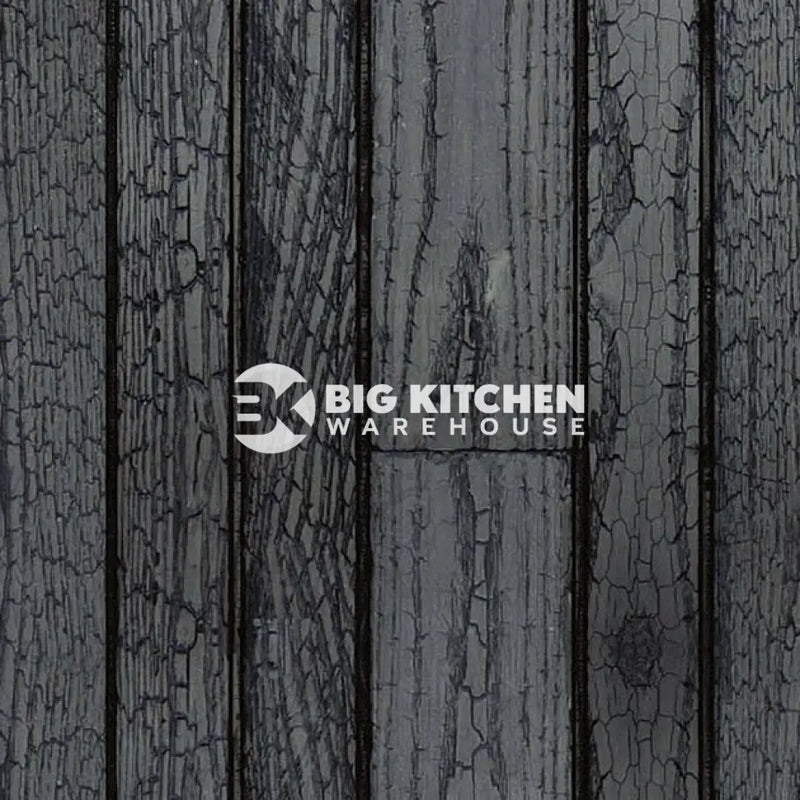 Wilsonart Alloy Shou Sugi Ban Aluminium Feature Kitchen Splashback - Standard Hob Panel - 600mm x 800mm x 4mm