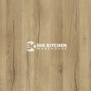 Wilsonart Modern Ashdown Oak Kitchen Worktops Timber Finish - 3mtr x 100mm x 20mm Upstand