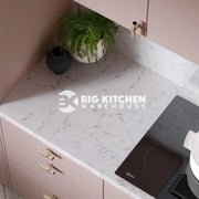 Wilsonart Modern Tuscany Marble Kitchen Worktops Velvet Finish