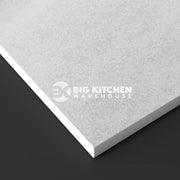 Wilsonart Zenith Blanc Crystal Compact Laminate Kitchen Worktops (Grey Core)