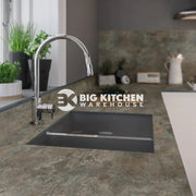 Wilsonart Zenith Caldeira Compact Laminate Kitchen Worktops (Black Core)