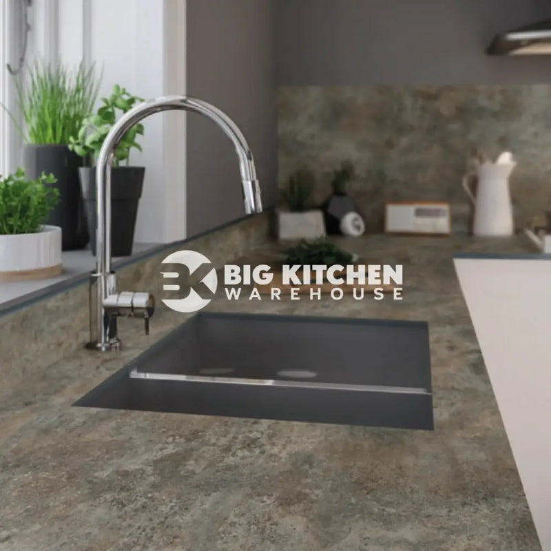 Wilsonart Zenith Caldeira Compact Laminate Kitchen Worktops (Black Core)