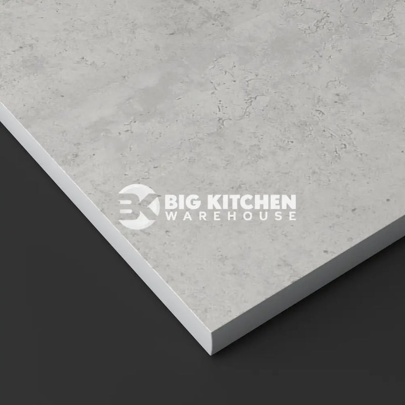 Wilsonart Zenith Cloudy Cement Compact Laminate Kitchen Worktops (Grey Core) - 3000mm x 95mm x 12.5mm Upstand