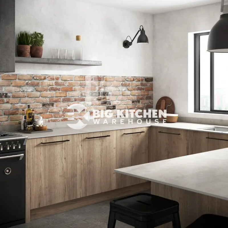 Wilsonart Zenith Cloudy Cement Compact Laminate Kitchen Worktops (Grey Core)