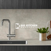 Wilsonart Zenith Cloudy Cement Compact Laminate Kitchen Worktops (Grey Core)