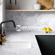 Wilsonart Zenith Marmo Treviso Compact Laminate Kitchen Worktops (Grey Core)