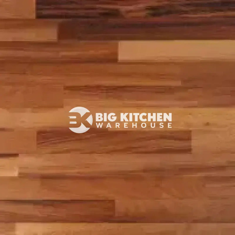 WTC Elegance Solid Iroko Real Wood Kitchen Worktops 40mm (T)